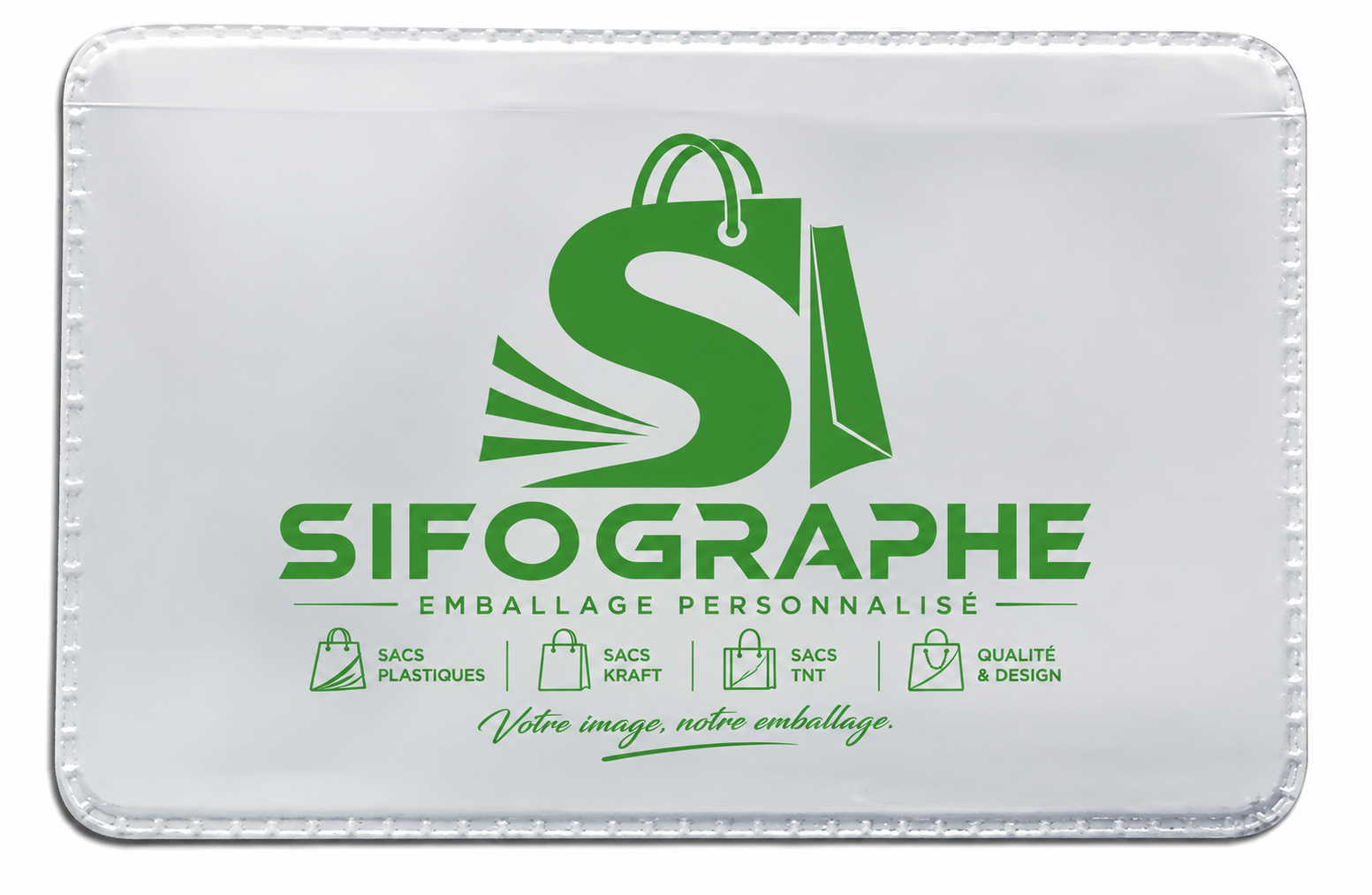 Pochette carte Chifa personnalisée (pharmacies)