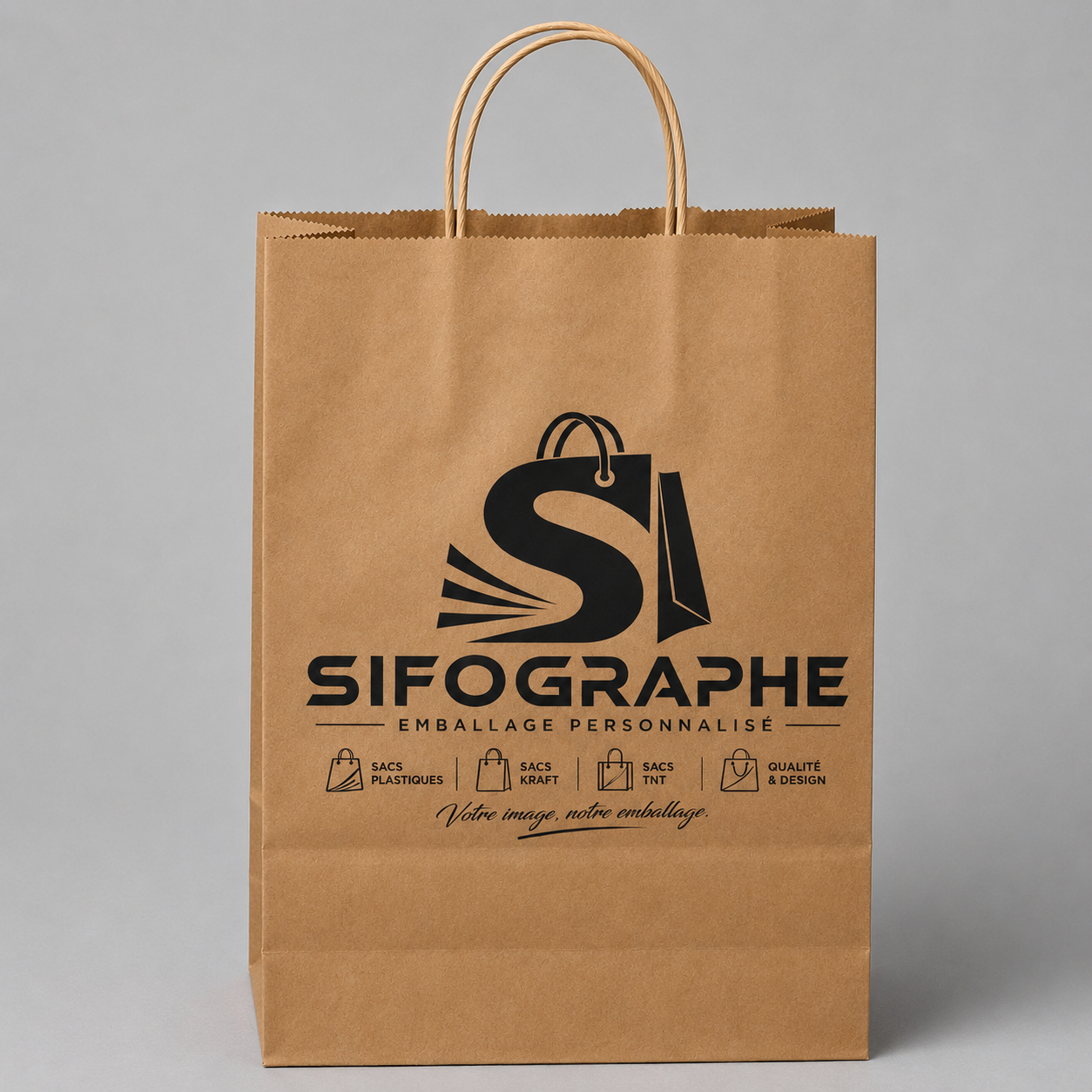 Sac en kraft personnalisé